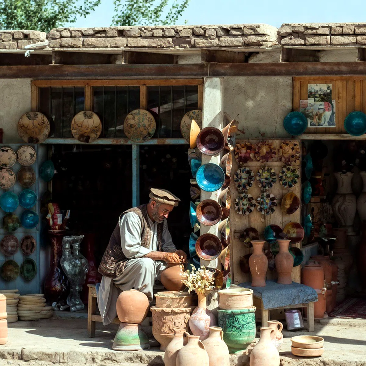 The Living Clay of Istalif: Where Earth Meets Turquoise — view 7