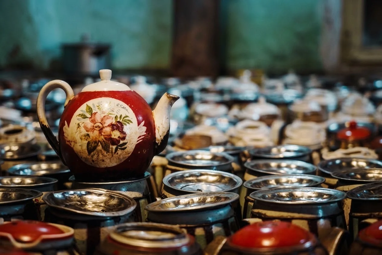 Traditional Chainaki in Kabul — view 1